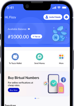 Tayza Platform Interface